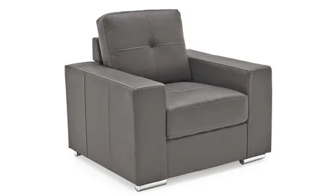 Gemona 1 Seater Fixed - Grey
