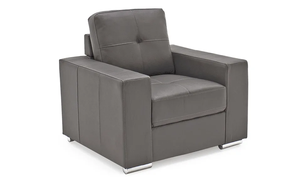 Gemona 1 Seater Fixed - Grey