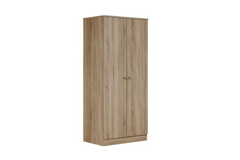Levi Wardrobe 2 Door - Oak