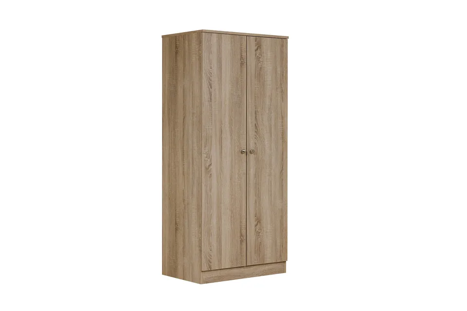 Levi Wardrobe 2 Door - Oak