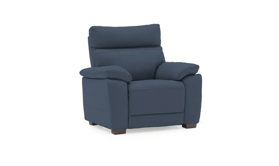 Positano 1 Seater Fixed - Indigo