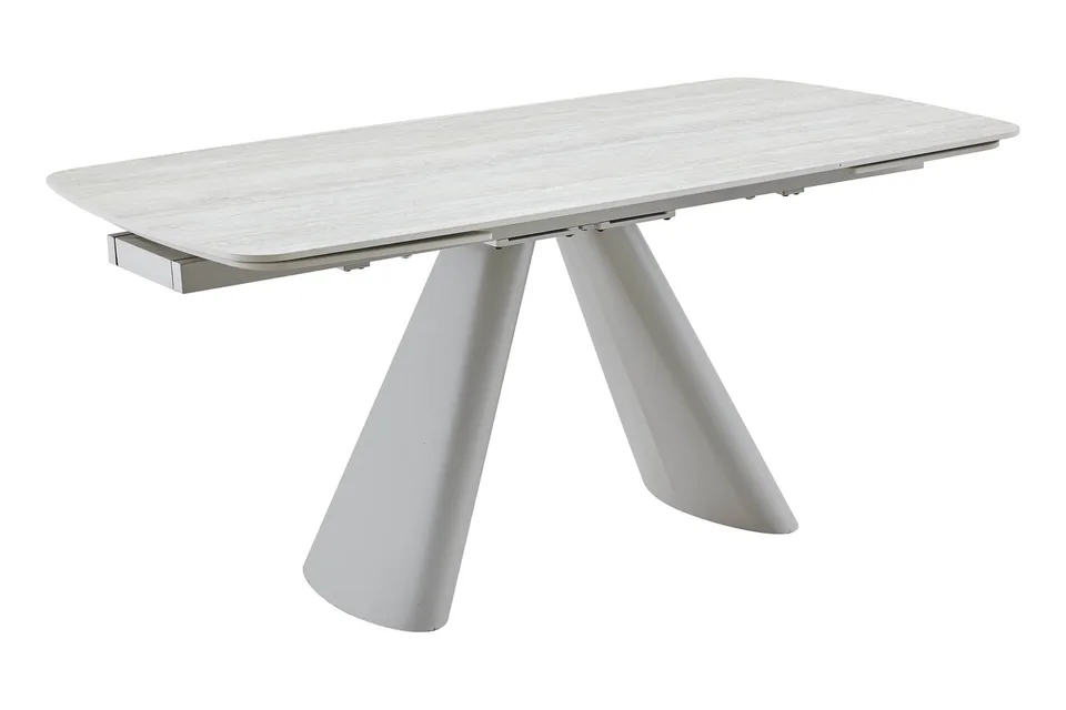 Valbon Extending Dining Table - 1650-2400 / Oyster