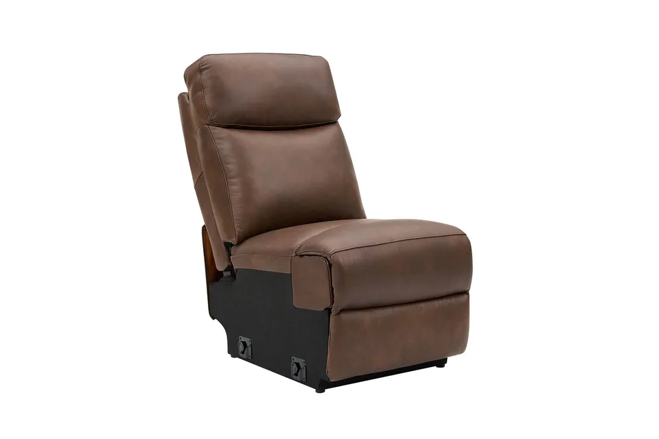 Nardo Armless Sectional - Brown