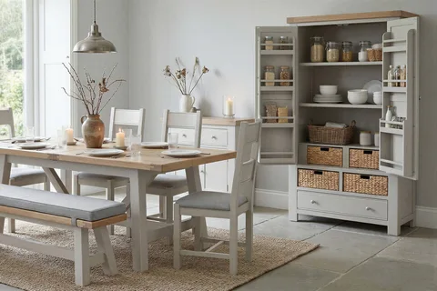 Doune Full Length Larder - Taupe