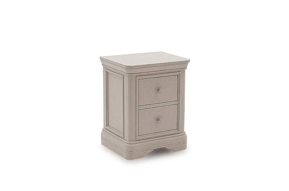 Mabel Bedside Table - Taupe