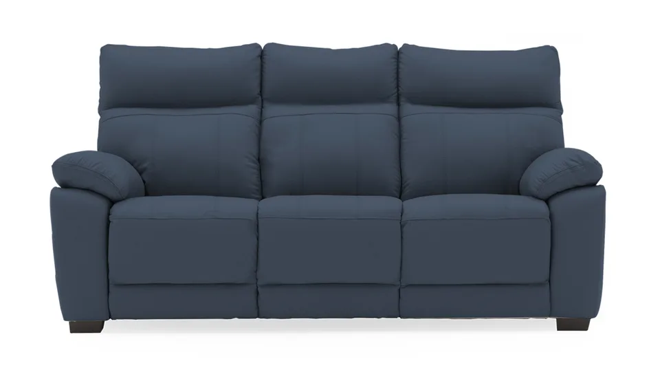 Positano 3 Seater Fixed - Indigo