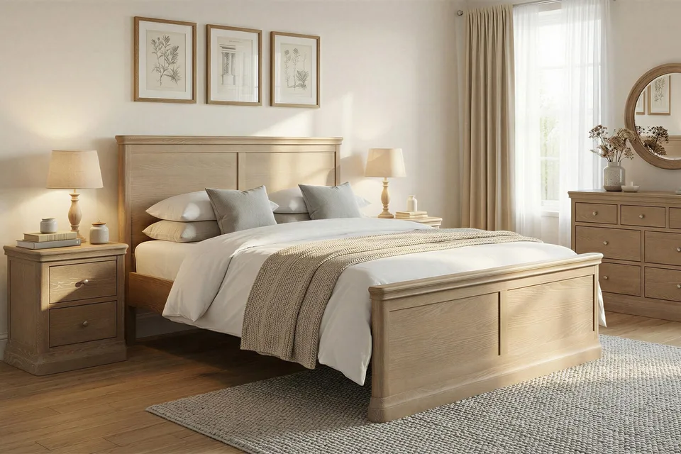 Dursey Bed - 6ft / Natural