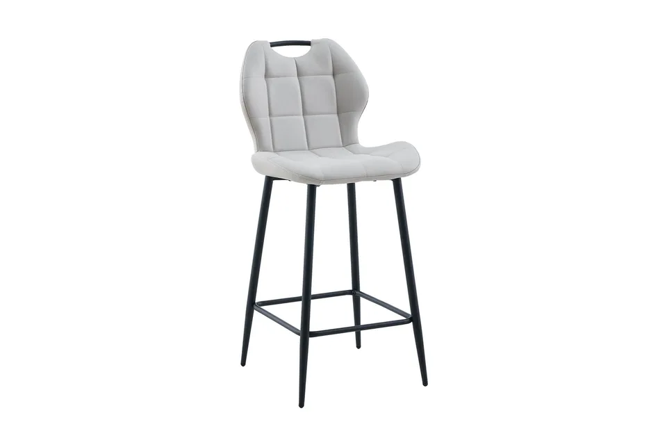Alva PU Counter Stool - Taupe