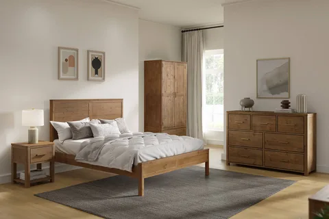 Inola Bed - 4ft6 / Cashew