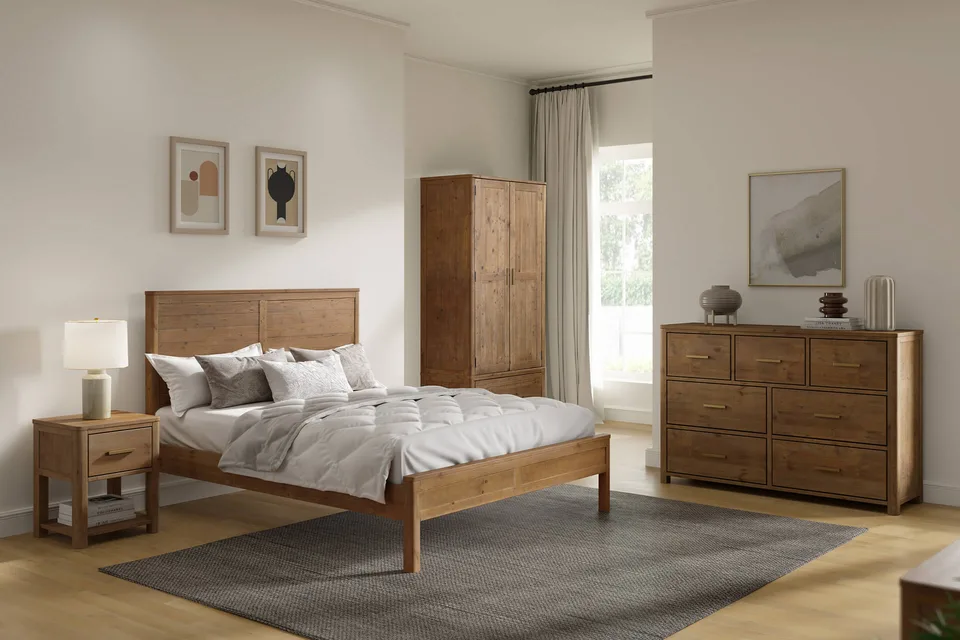Inola Bed - 4ft6 / Cashew