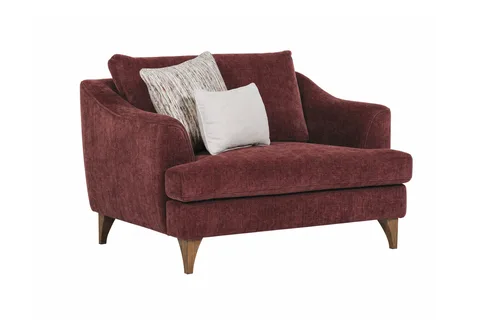 Fletcher Snuggle Chair - Wine