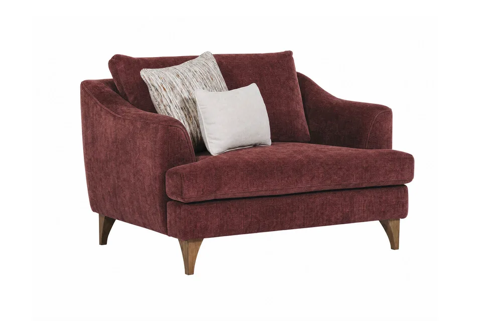 Fletcher Snuggle Chair - Wine