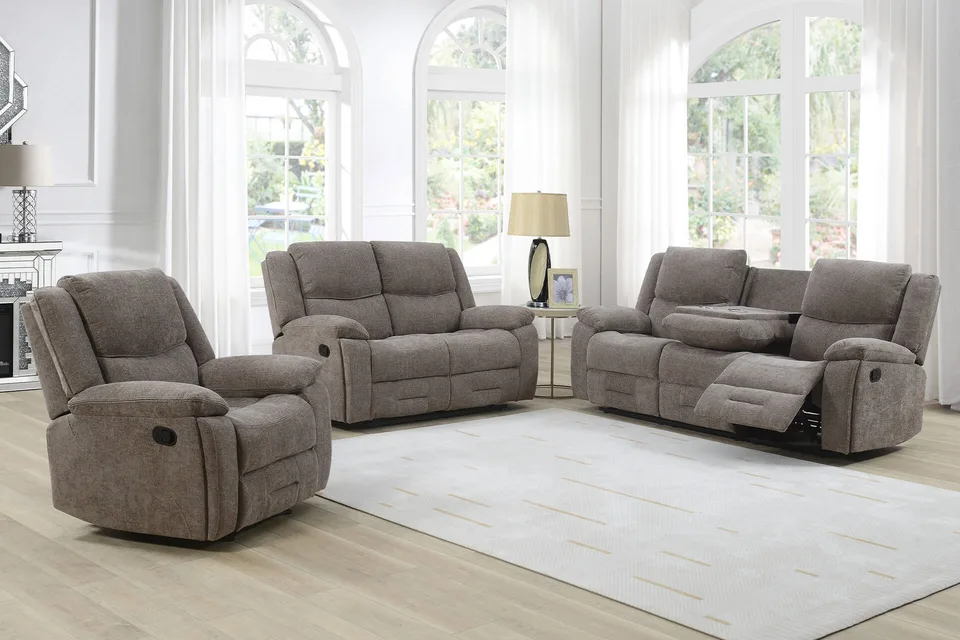 Weston 1 Seater Manual Recliner - Mocha