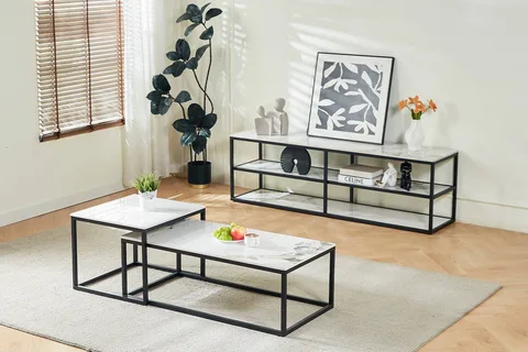 Cody Coffee Table Set - White