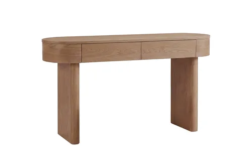Portia Dressing Table 2 Drawer - Natural