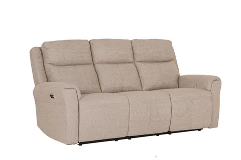 Russo 3 Seater Electric Recliner - Mushroom