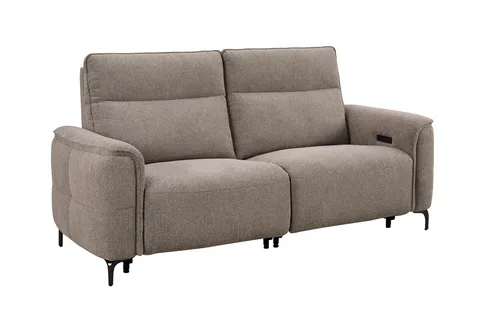 Kaedon 3 Seater Electric Recliner - Mocha