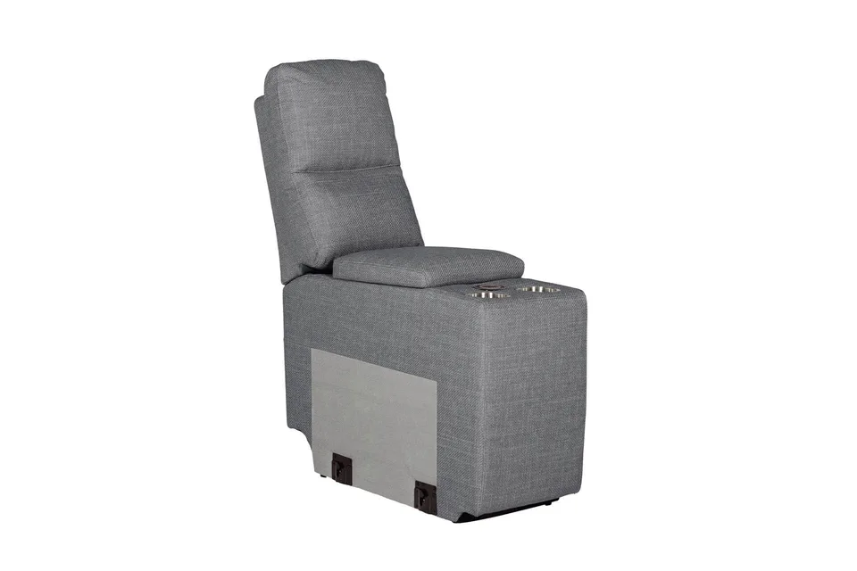 Russo Console Sectional - Charcoal
