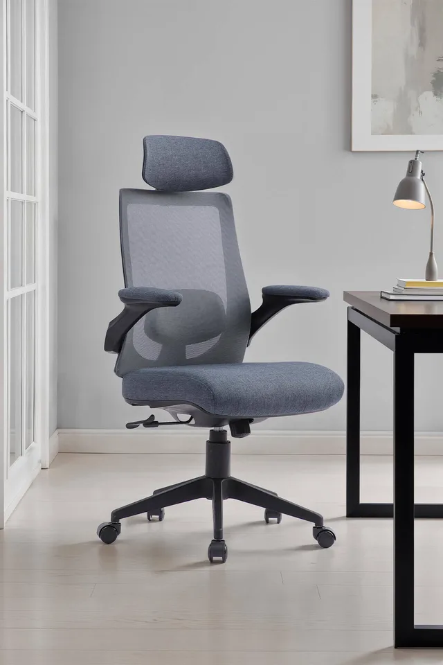 Zeke Ergonomic Office Chair - Grey
