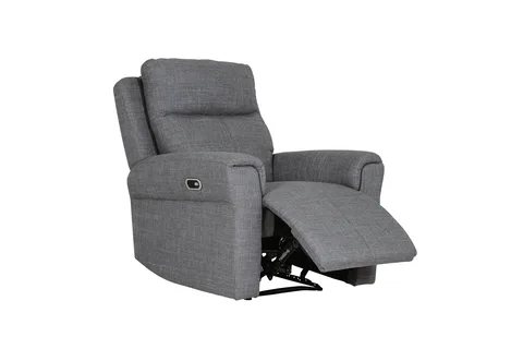 Russo 1 Seater Electric Recliner - Charcoal