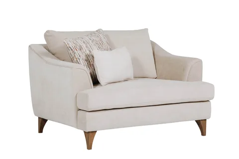 Fletcher Snuggle Chair - Cream