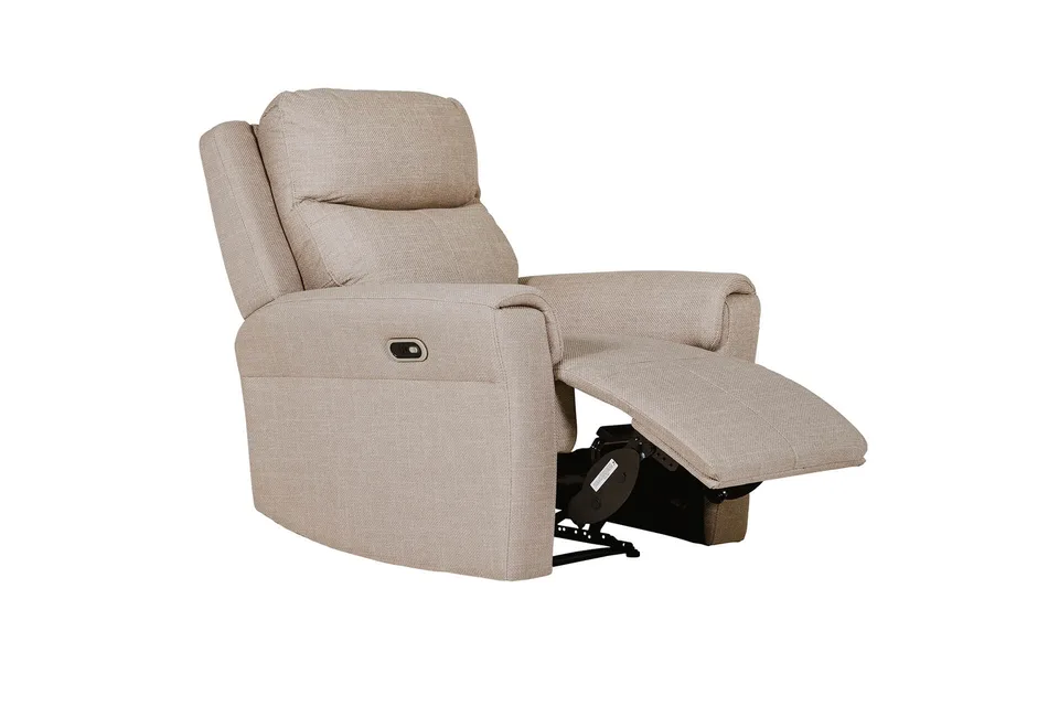 Russo 1 Seater Electric Recliner - Mushroom