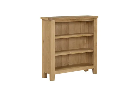 Marsden Bookcase Low Wide - Natural Oak