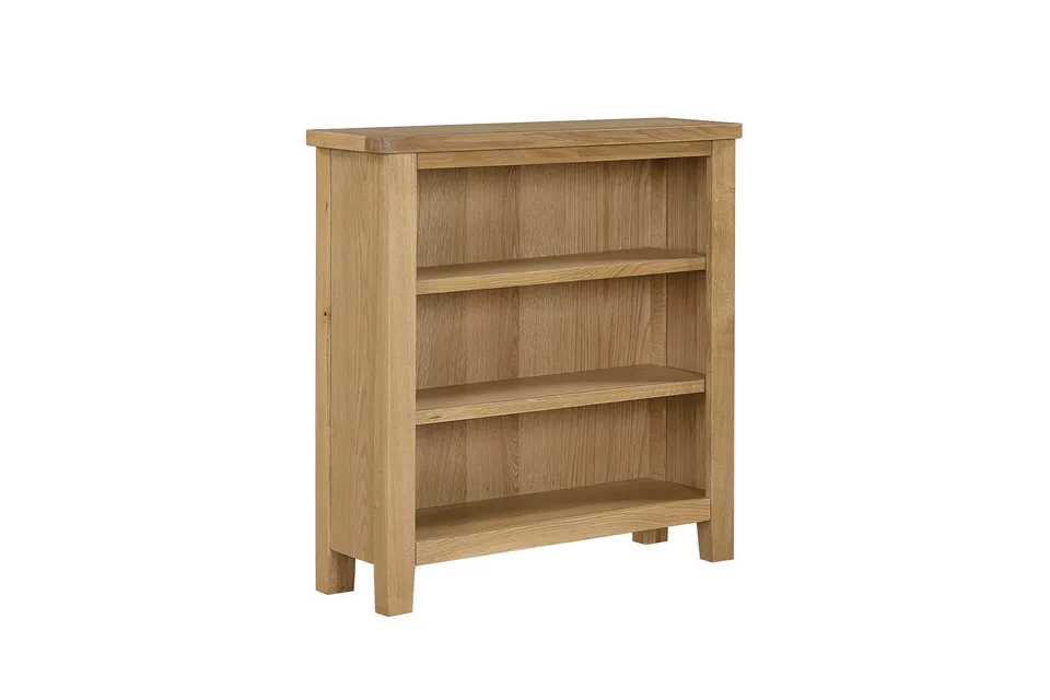 Marsden Bookcase Low Wide - Natural Oak