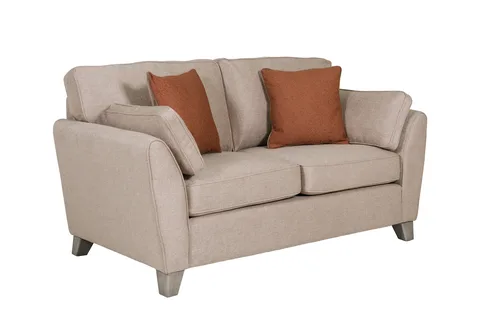 Cantrell 2 Seater Fixed - Biscuit