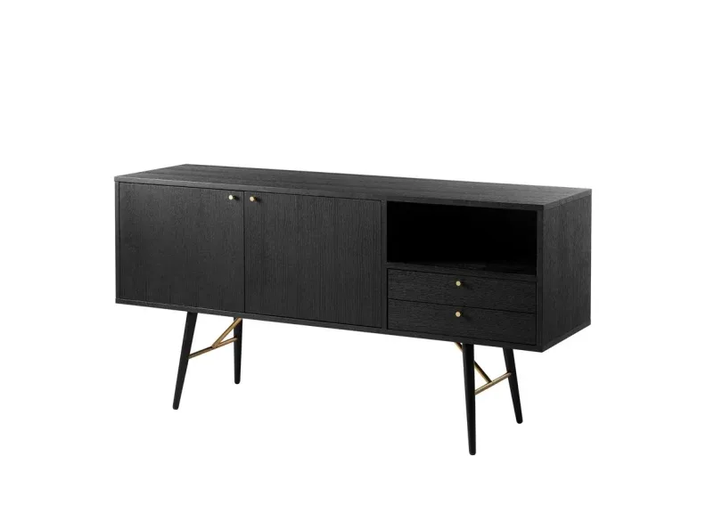 Barcelona Sideboard - 1550 / Black and Copper