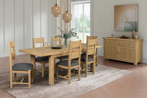 Delaney Extending Dining Table - 1200/1650 / Oak