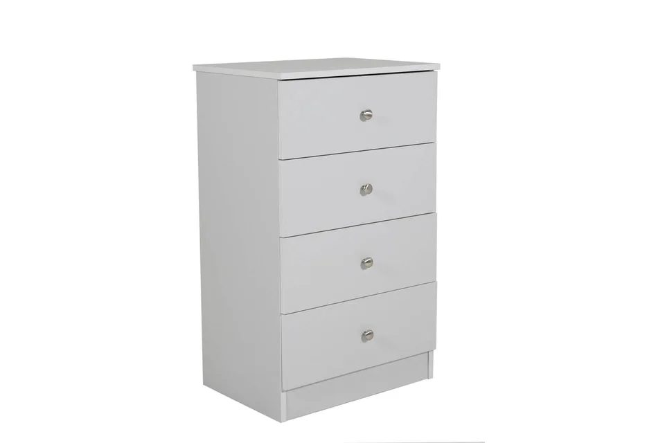 Levi 4 Drawer Chest - Grey