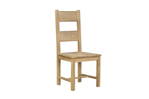 Delaney Dining Chair - Solid Seat - Natural