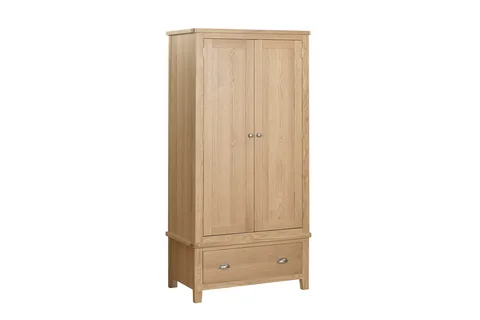 Marsden Wardrobe 2 Door - Natural Oak