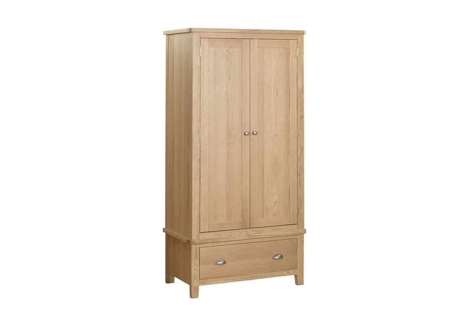 Marsden Wardrobe 2 Door - Natural Oak