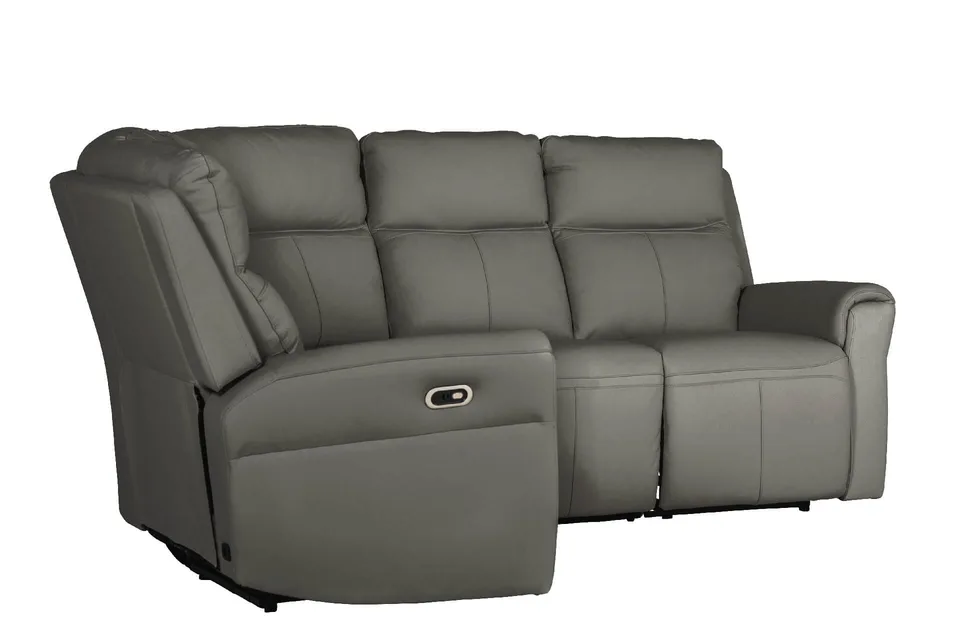 Russo Corner Group Electric Recliner - Ash