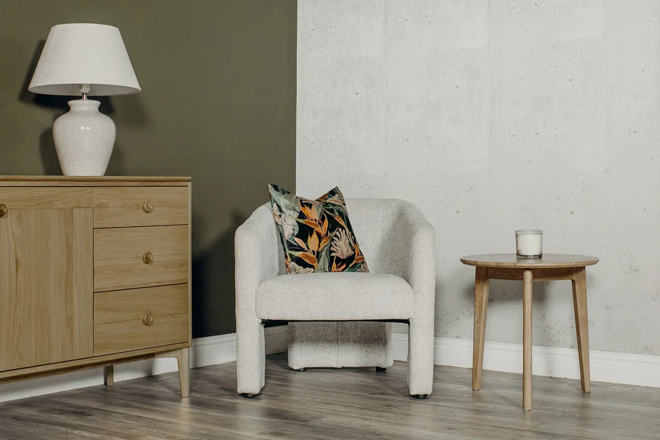 Humphrey Accent Chair - Light Grey
