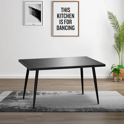 Balmoral Home Alicia Dining Table - Black Dining Table