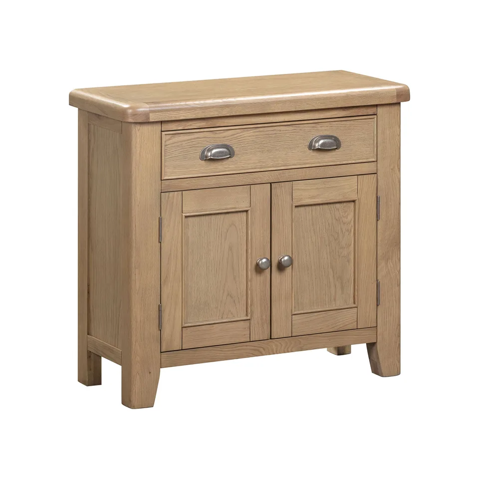 Balmoral Home Chatsworth 1 Drawer 2 Door Sideboard - Rustic Oak