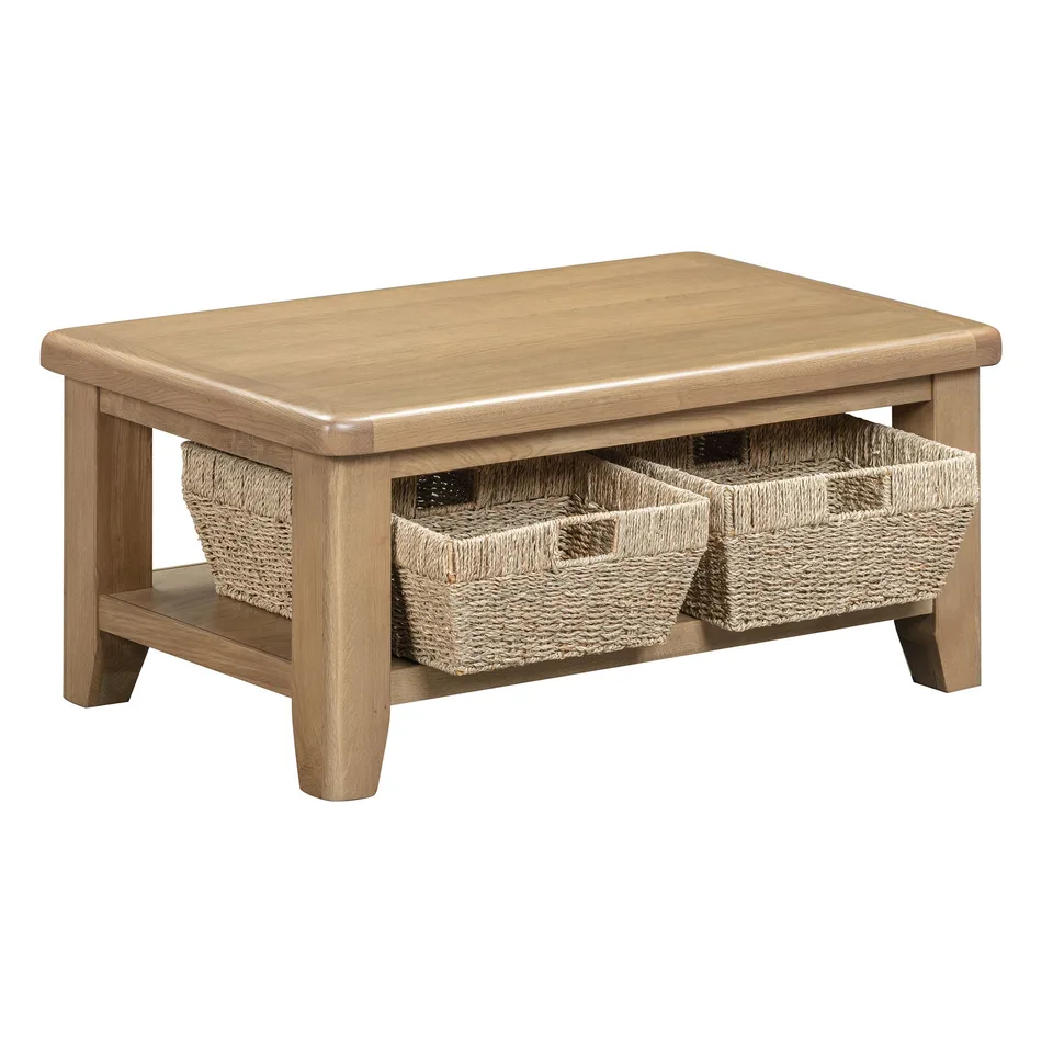 Balmoral Home Chatsworth Coffee Table - Rustic Oak