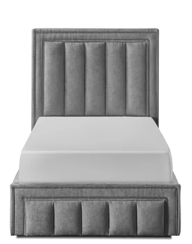Honey B Amelia Bed - Double (4ft6) / Grey