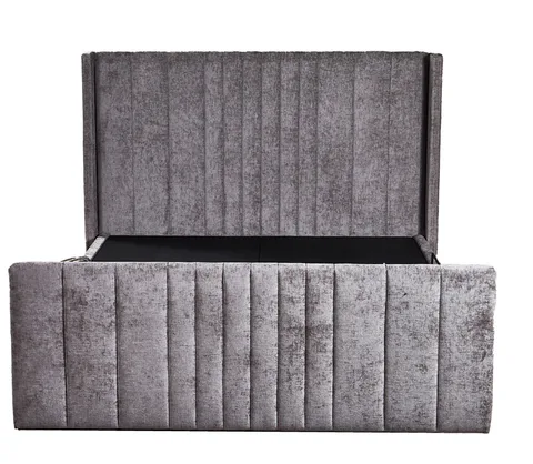 Honey B Clara Bed - Single (3ft) / Grey