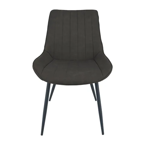 Balmoral Home Anglia Dining Chair - Charcoal PU