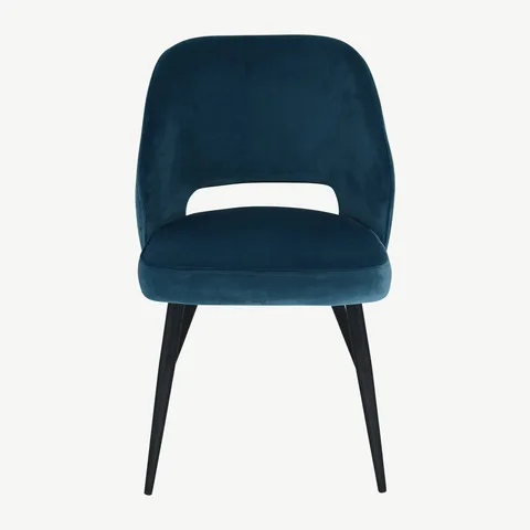Balmoral Home Sutton Dining Chair - Teal Velvet