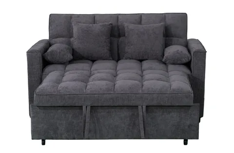 Honey B Luna Sofa Bed - Grey