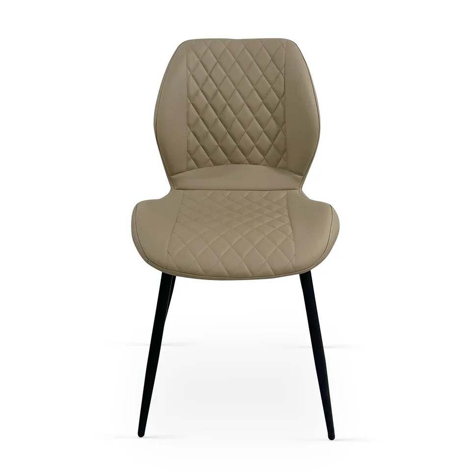 Balmoral Home Lily Dining Chairs — Set of 4 - Beige PU
