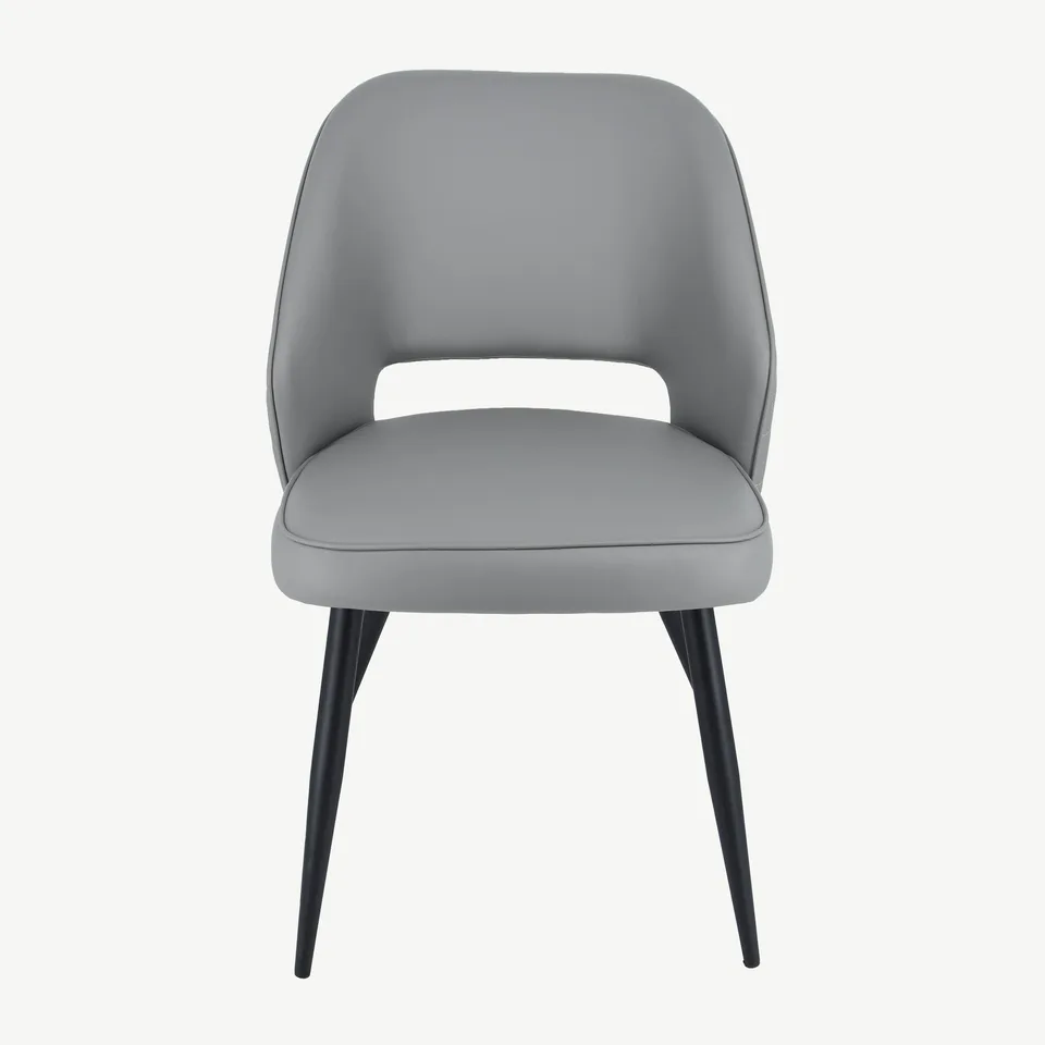 Balmoral Home Sutton Dining Chair - Light Grey PU