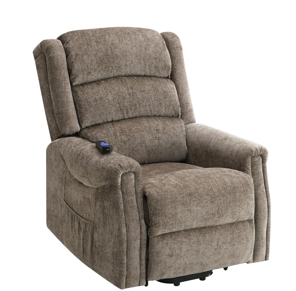 Honey B Kingsley Lift and Rise Recliner - Beige