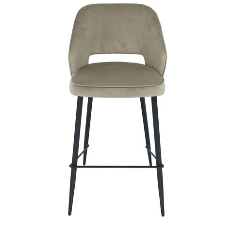 Balmoral Home Sutton Bar Stool - Mink Velvet
