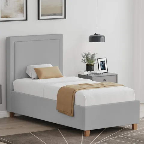 Balmoral Home Bonnie Ottoman Bed - Single (3ft) / Greige Fabric